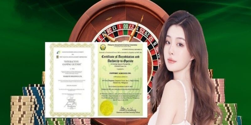 Chứng nhận PAGCOR minh chứng uy tín